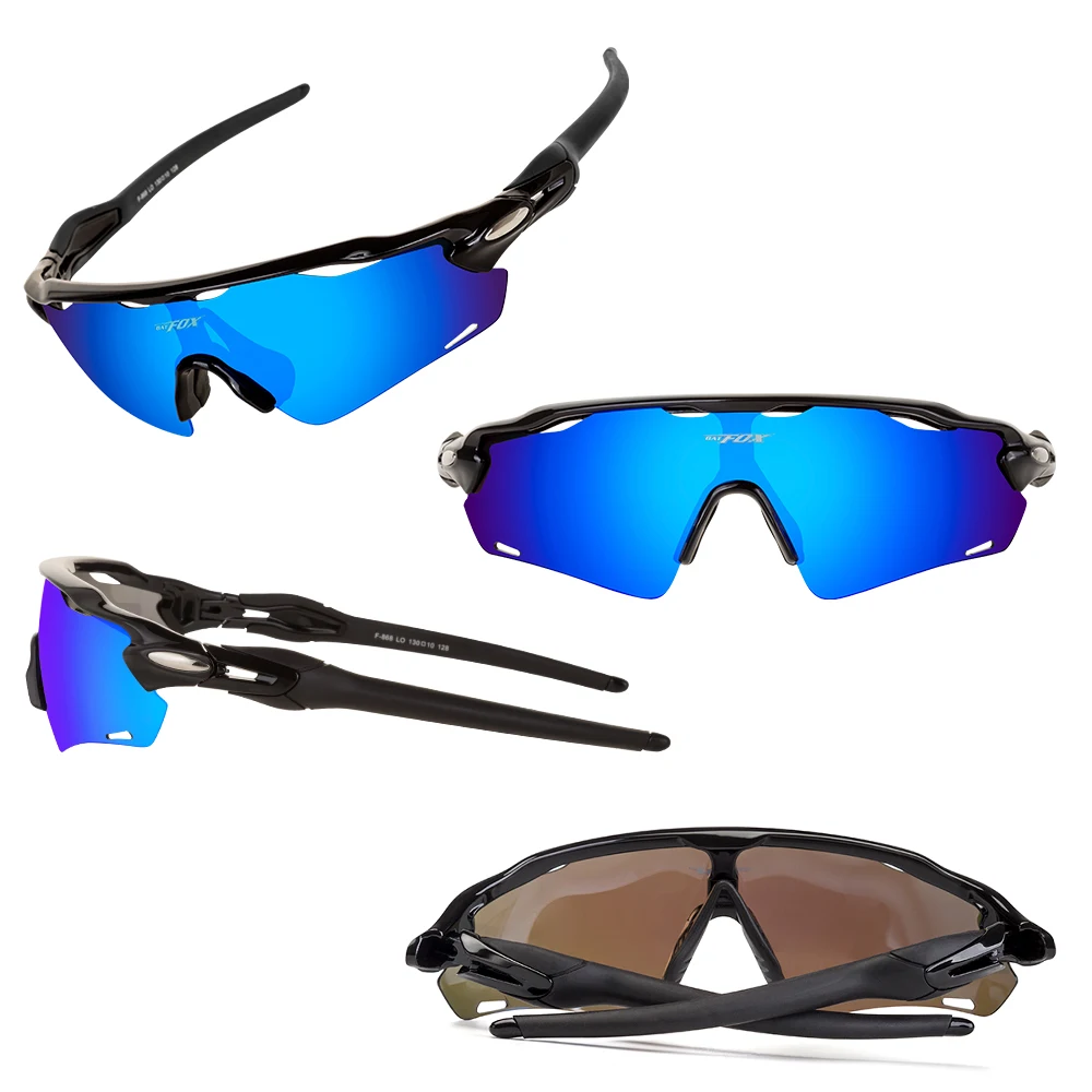 BATFOX поляризационные велосипедные очки для мужчин и женщин мужские спортивные MTB