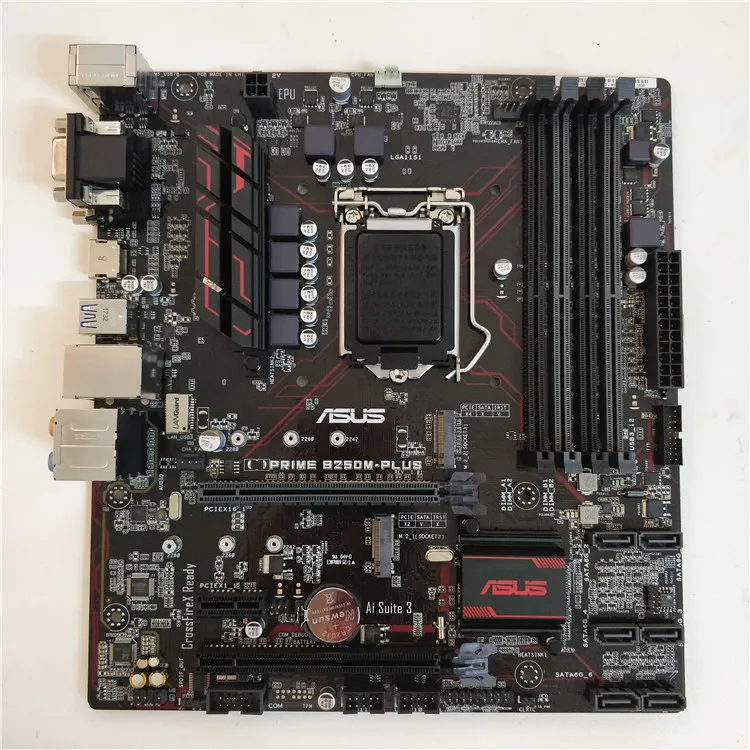ASUS PRIME B250M-PLUS original motherboard LGA 1151DDR4 USB2.0 USB3.1 64GB M.2 B250 Desktop motherboard