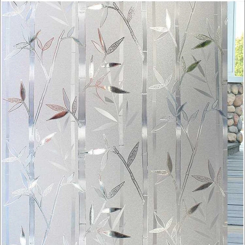 Декоративная клейкая виниловая пленка для окон и конфиденциальности