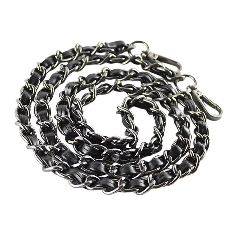 

1 Pc Shoulder Bag Chain Strap Cross Body Accessory Metal Replacement Chain