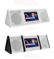 ktv player android karaoke box touch screen karaoke player with wireless microphone karaoke system 10 1inch lcd
