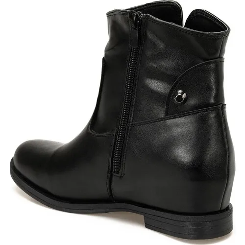 

Black Women'S Buckled Zipper Boot Winter 2021