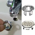 Керамические горшки переливная кольцевая раковина круглое кольцо переливная крышка запасная крышка для раковины пластиковая аккуратная отделка керамическая раковина для ванной