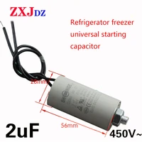refrigerator freezer compressor startup capacitor cbb60 2uf startup capacitor
