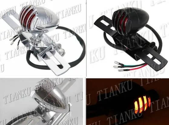 Универсальный металлический кронштейн для номерного знака Yamaha VStar 400 650 1100 1300 Virago