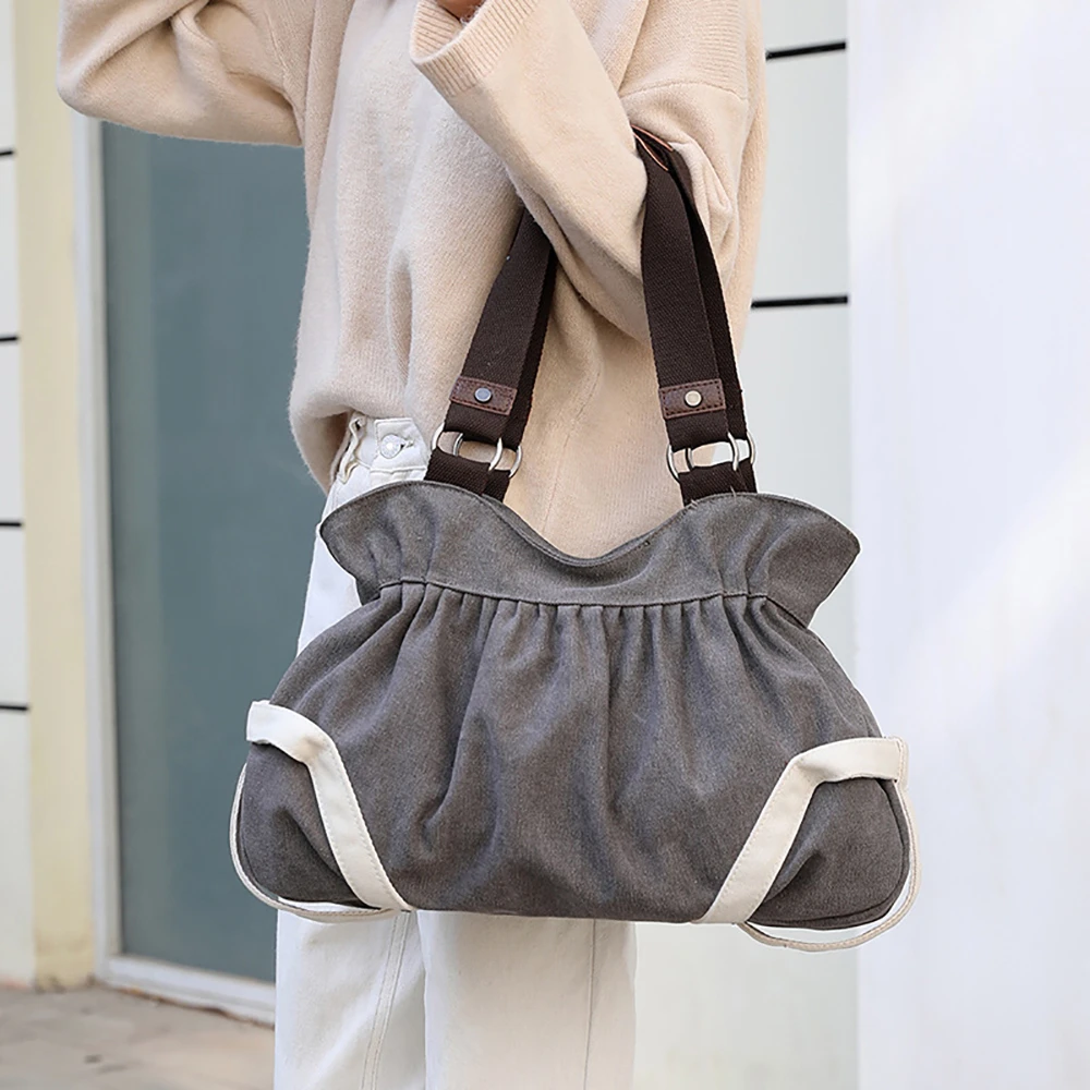 

2020 New Luxury Canvas Crossbody Bags For Women Fashion Female Tote Bag Large Capacity Travel Shopping Women's Shoulder Bag