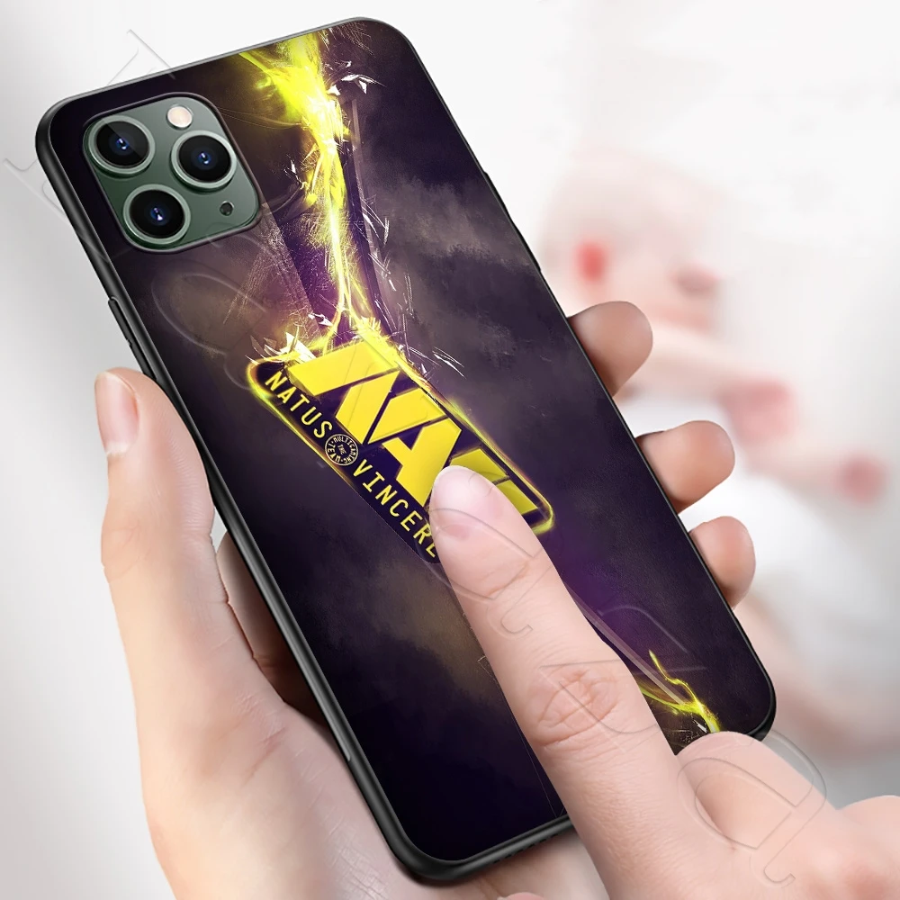 Силиконовый мягкий чехол Lavaza Natus Vincere navi для iPhone 12 Mini 11 Pro XS Max XR X 8 7 6 6S Plus 5 5S SE |