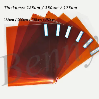 Полиимидная Пленка Золотая Pi оригинальная пленка 0 25 частичный толстый лист