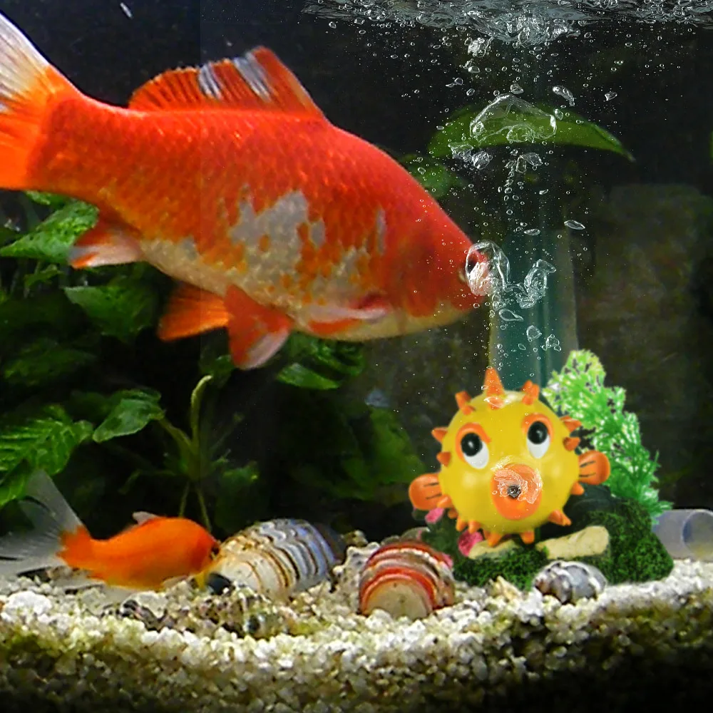 Горячий искусственный орнамент воздушный пузырьковый камень кислородный насос