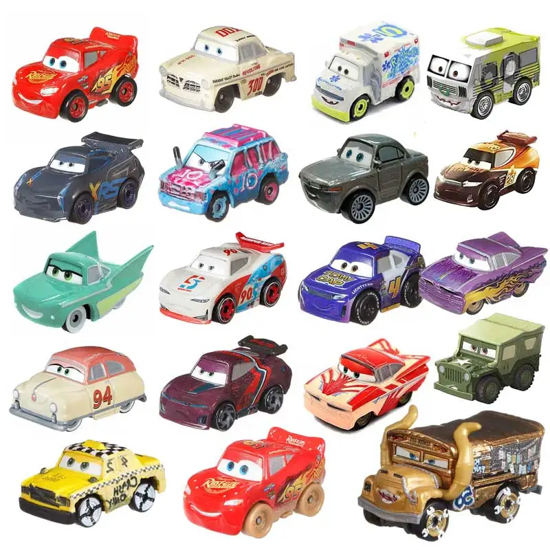 Миниатюрные игрушечные машинки Disney Pixar Молния Маккуин игрушечная машинка из