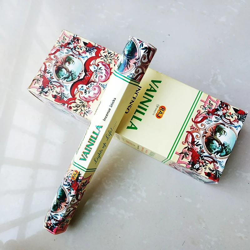 Т Ванилла благовония палочки для здоровья комната Йога храм медитация палочка