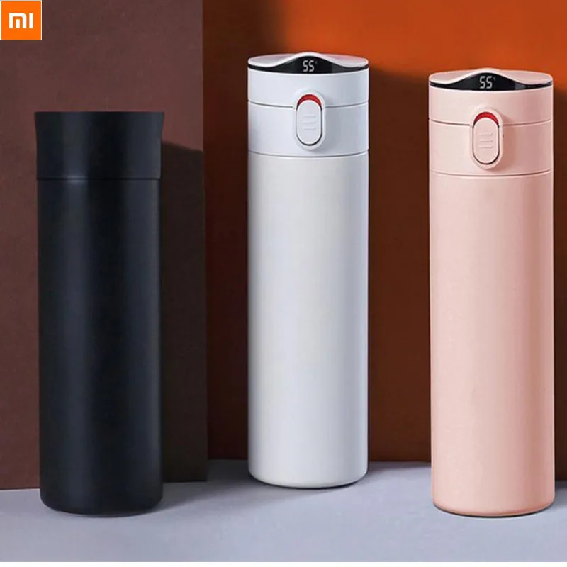 Предпродажная Xiaomi 17PIN теплая Звездная чашка с цифровым дисплеем температуры эмалированная глазурь долговечная изоляция 380 мл термос чашка