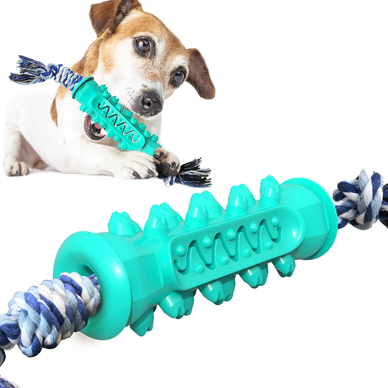 

Jagged Dog Toy Molar Stick Toothbrush Pet Chew Cotton Rope