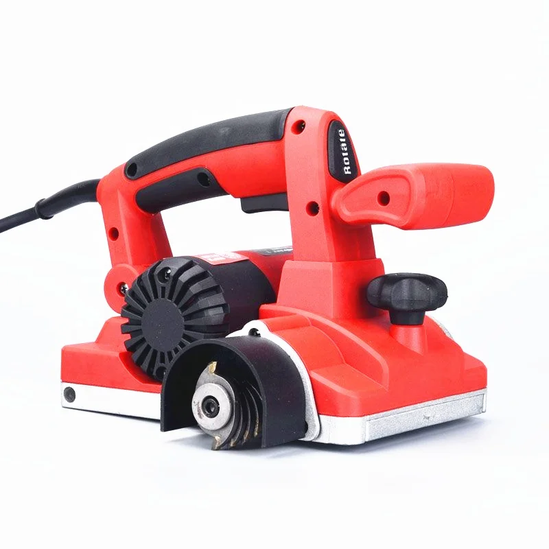 

Hand-held electric single handle wall planer wall chasing machine with suction treatment