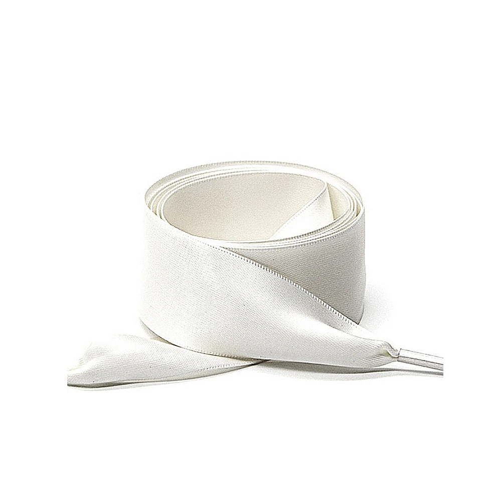 1 пара шелковая лента атласная шнурки белые кроссовки обувь кружевная