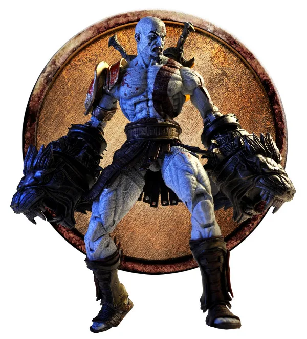 NECA God of War III Игра Charater призрак Спарты Кратос ПВХ фигурка Коллекционная подвижная