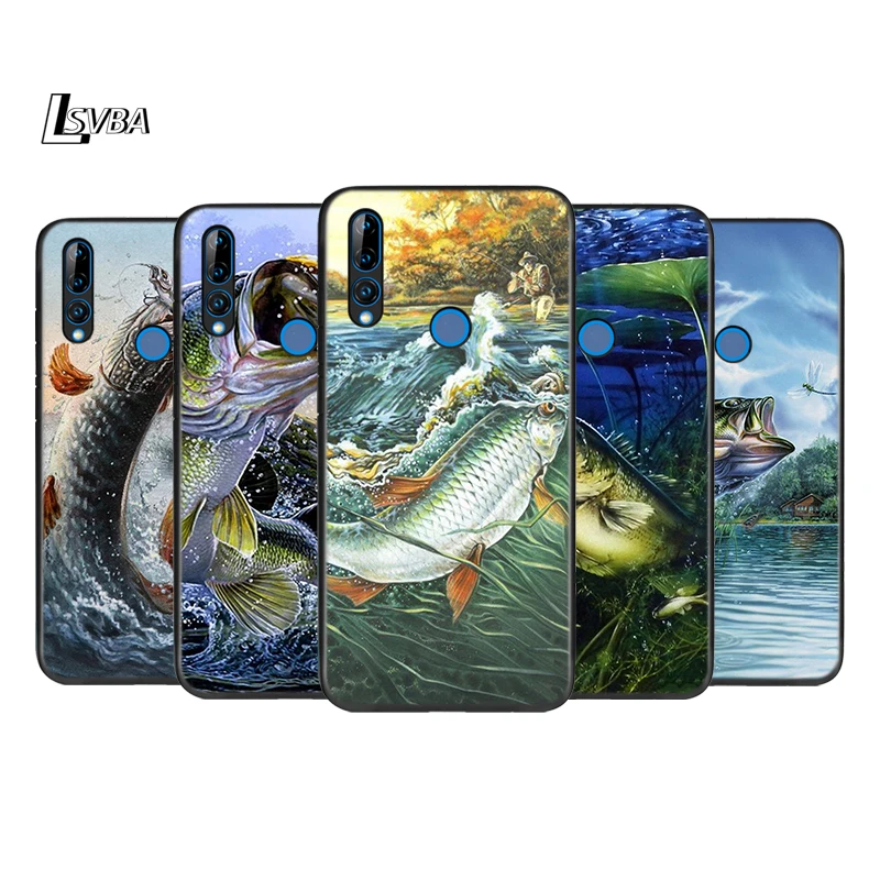 

Painting Fish For Honor 30i 30S 30 V30 V20 20E 20S 10X 10i 10 9N V9 8S 8C 7C Play 3E Lite Pro Silicone Phone Case