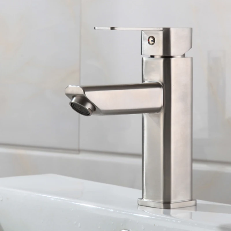 304 Нержавеющая сталь Ванная комната бассейна кран квадратный душевой набор с