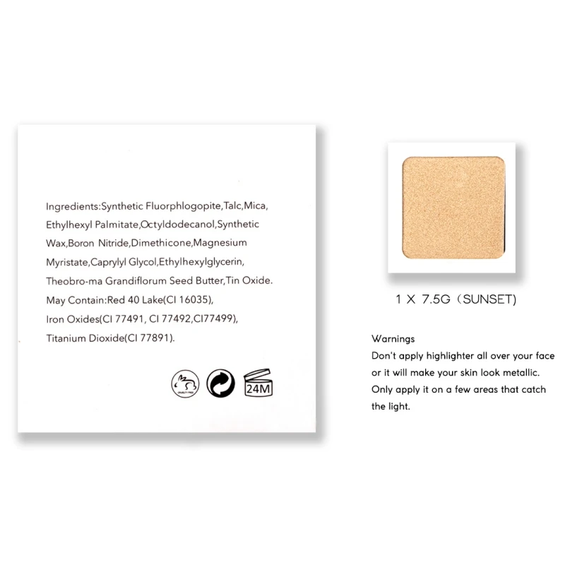 Модные водонепроницаемые тени для век светящиеся блестящие крутая звезда