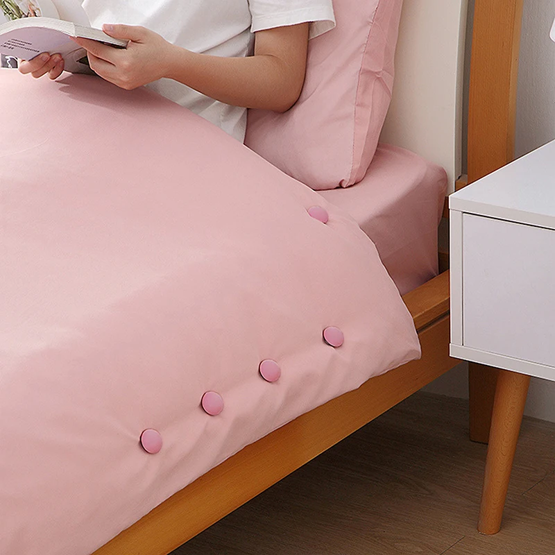 Bed Sheet Grippers Clips Set Mushroom Quilt Fixation Holder Non-slip Blanket Cover Fastener Clip Fitted Fixing Accessories | Дом и сад