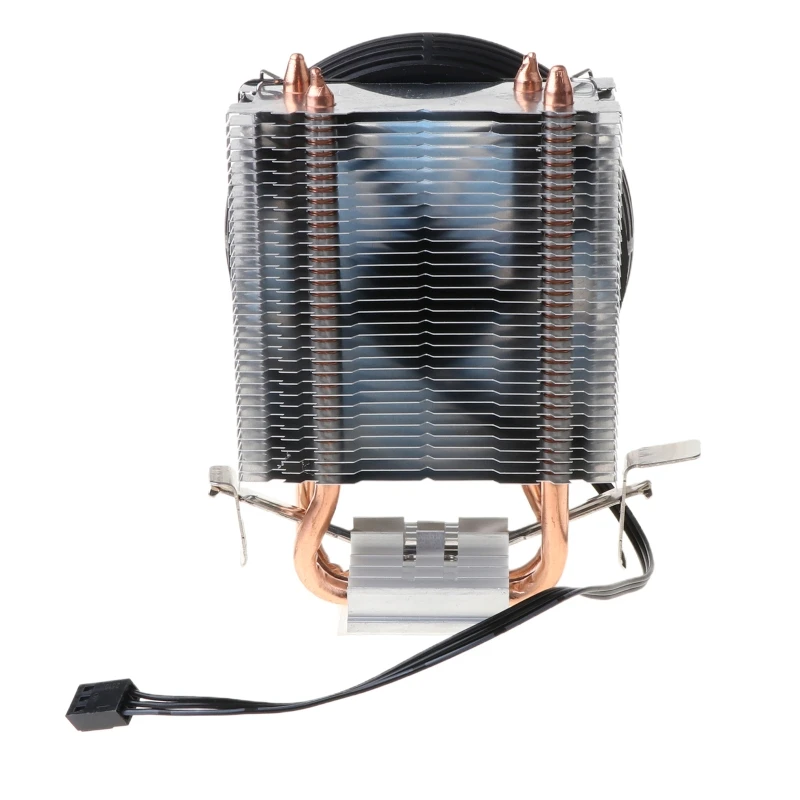 

CPU Cooler Master 2 Pure Copper Heat-pipes Fan with Blue Light Cooling System