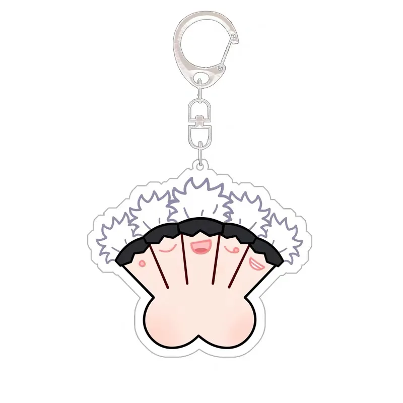 

Jujutsu Kaisen Keychains Anime Cosplay Yuji Itadori Gojo Satoru Fushiguro Megumi Funny Keyrings