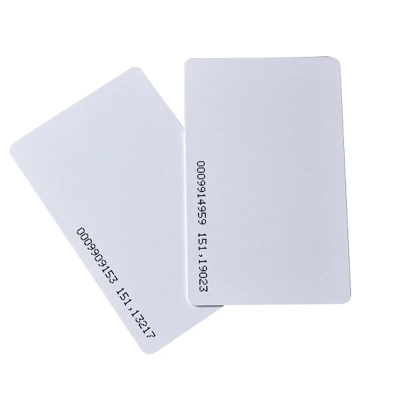 200 шт./лот RFID 125 кГц почтовая карта em4100/TK4100 контроль доступа nfc метка идентификатор