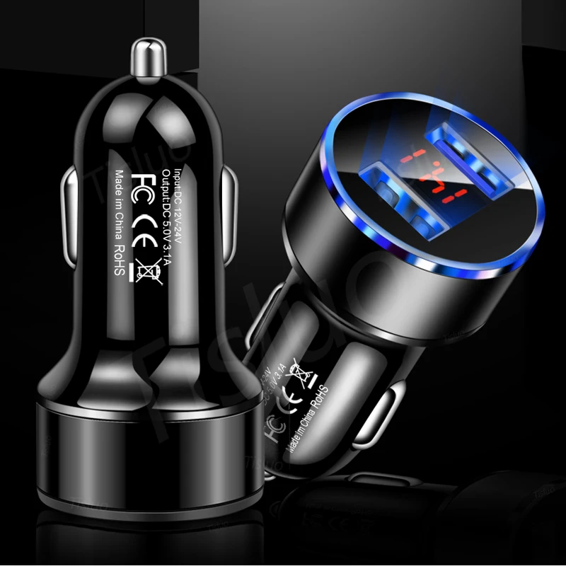 Переходник USB для зарядки в машине автомобильное зарядное устройство