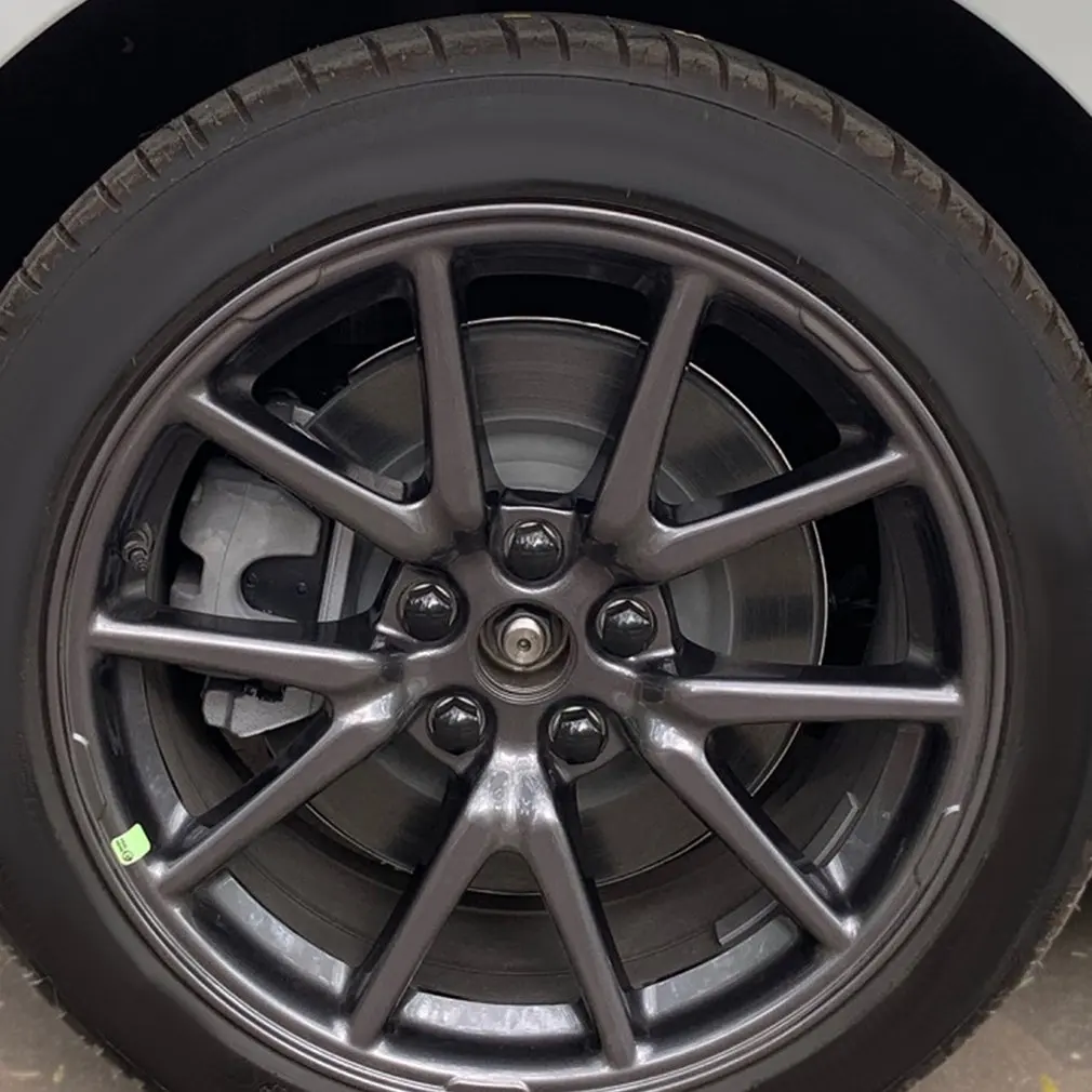 For Tesla Wheel Cover Trim Hub Cap Kit Model 3 S Car Accessories Emblem Badge + Lug Nut Covers | Автомобили и мотоциклы