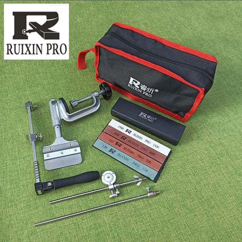 Профессиональная точилка для кухонных ножей RUIXIN точильный камень обновленная