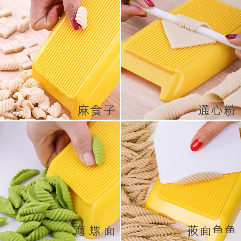 Ручная скалка для макарон 3 шт. приготовления спагетти лапши доска Детская