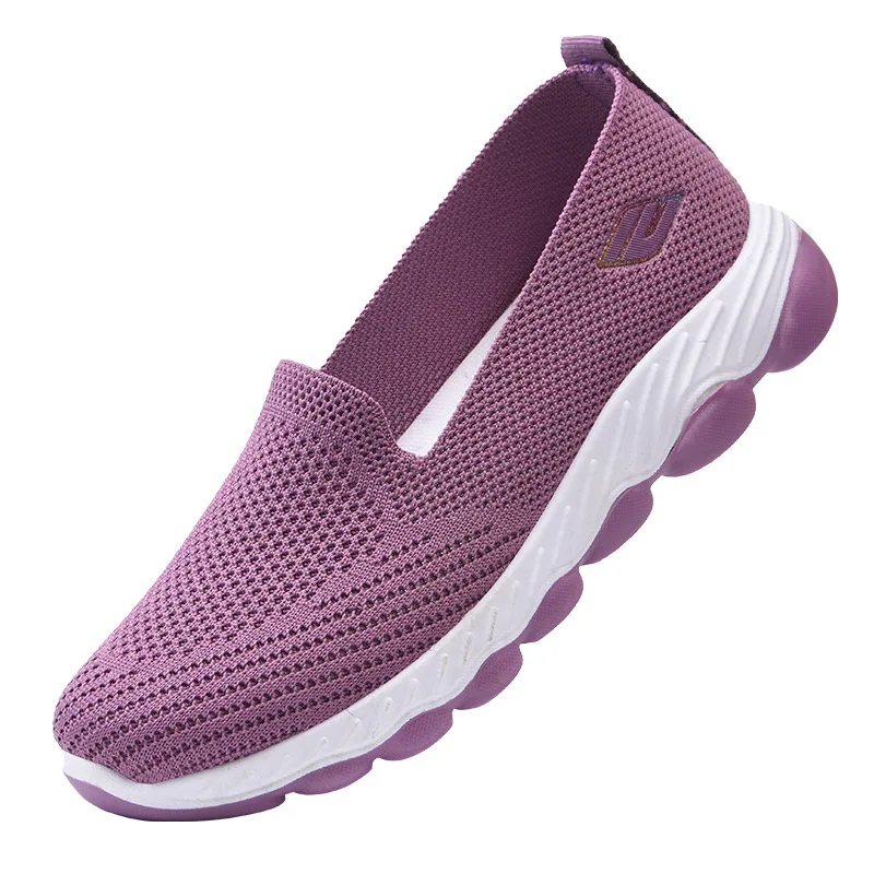 

New 2021 Women Casual Shoes Fashion Sneakers Breathable Mesh Walking Shoes Spring Summer Tenis Feminino Soft Flat Shoes