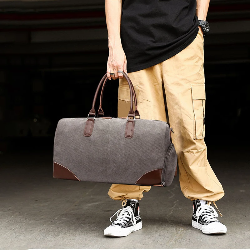 Scione мужские сумки через плечо для мужчин холщовая дорожная сумка модная высокое