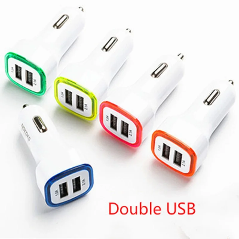 Автомобильное зарядное устройство Dual QC 3 0 USB быстрое для Samsung S8 Xiaomi mi 9 huawei Iphone ni