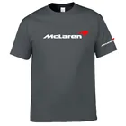 Лето 2021, быстросохнущая дышащая футболка с коротким рукавом, новинка F1 McLaren Formula One, официальный сайт, лидер продаж, футболка с круглым вырезом
