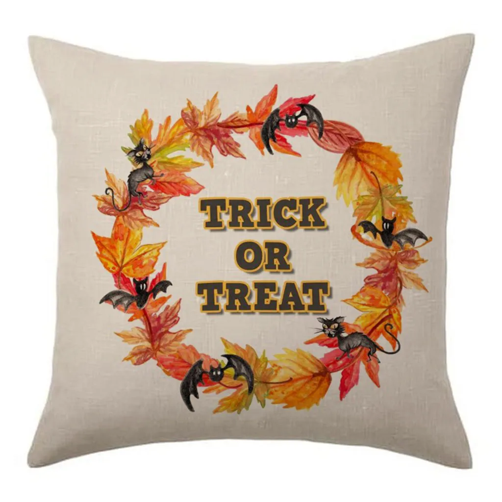 Хэллоуин наволочки для подушки белье диван тыквы призраки подушка покрытие