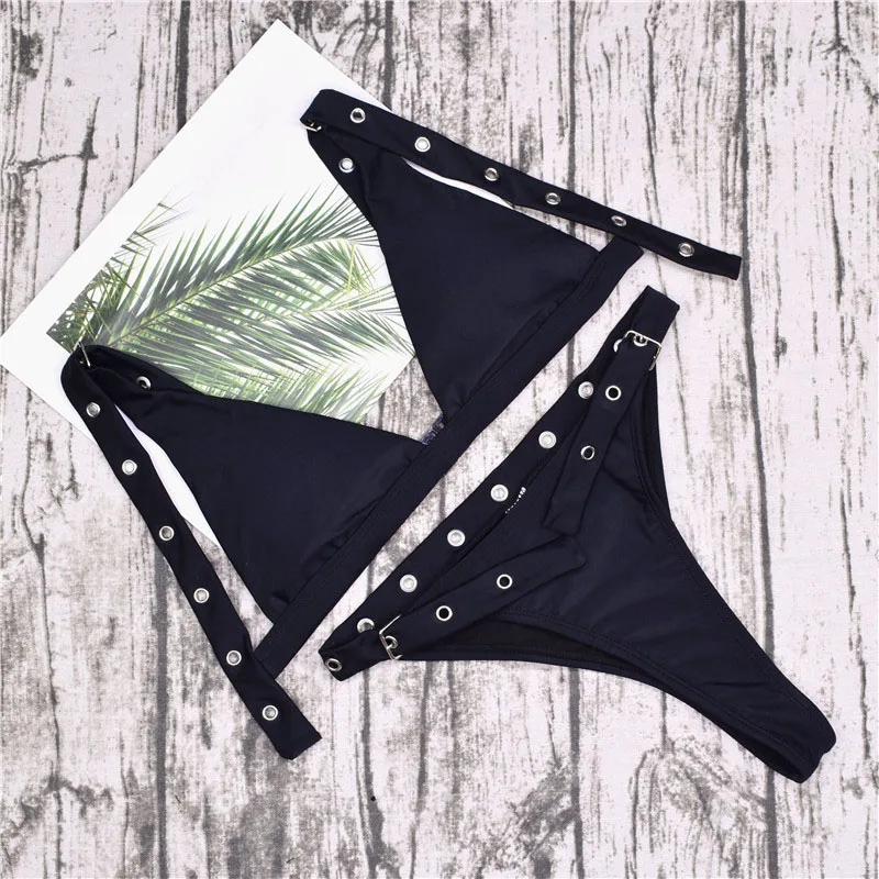 

Push Up Bikini 2021 Sexy Bikini Set Women Swimwear Bathing Suit MicroSwimsuit Female Swimming Suit Bandage Swimsuit Thong Bikini