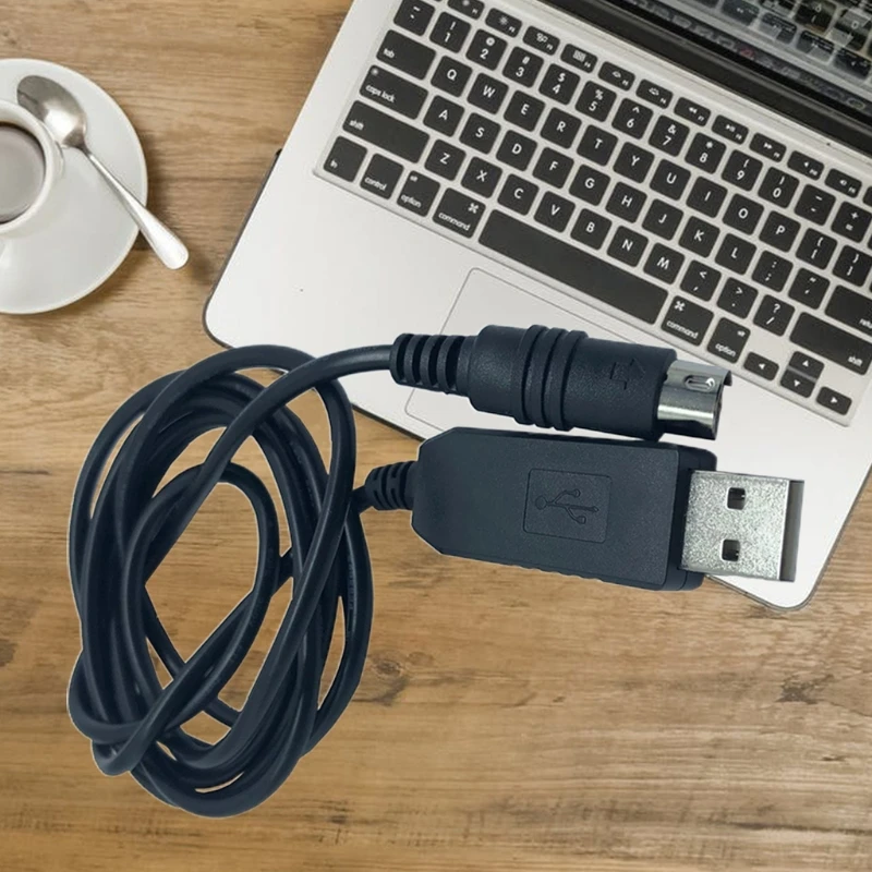 

Black Data Line USB Power Compatible with Yaesu FT 100 FT 817ND Efficient Jack USB Cables Metal 150cm