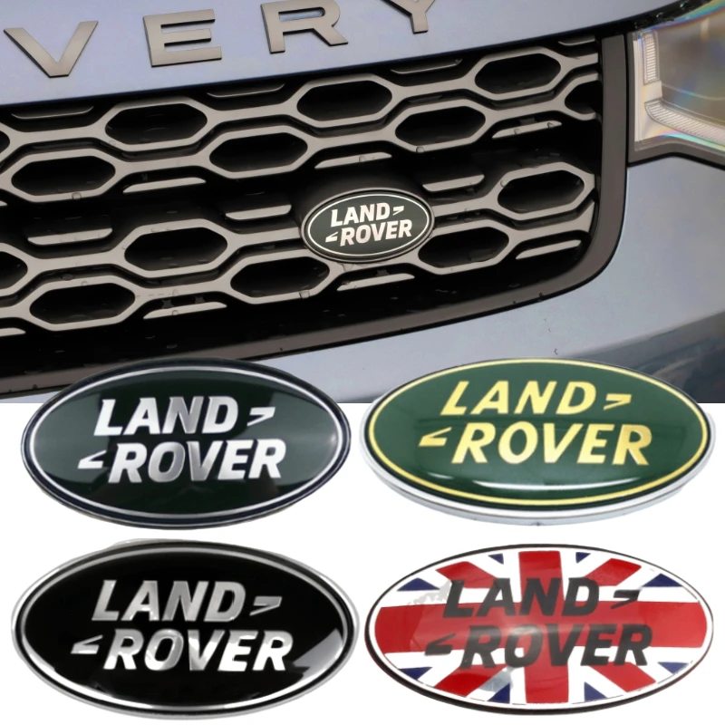 Автомобильная передняя решетка багажника Наклейка для Land Rover Sport Range Evoque Vogue Velar