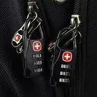 Портативный мини-замок из сплава, для улицы, для путешествий, для багажа, на молнии, для рюкзака, для безопасной защиты от кражи, комбинированный кодовый замок