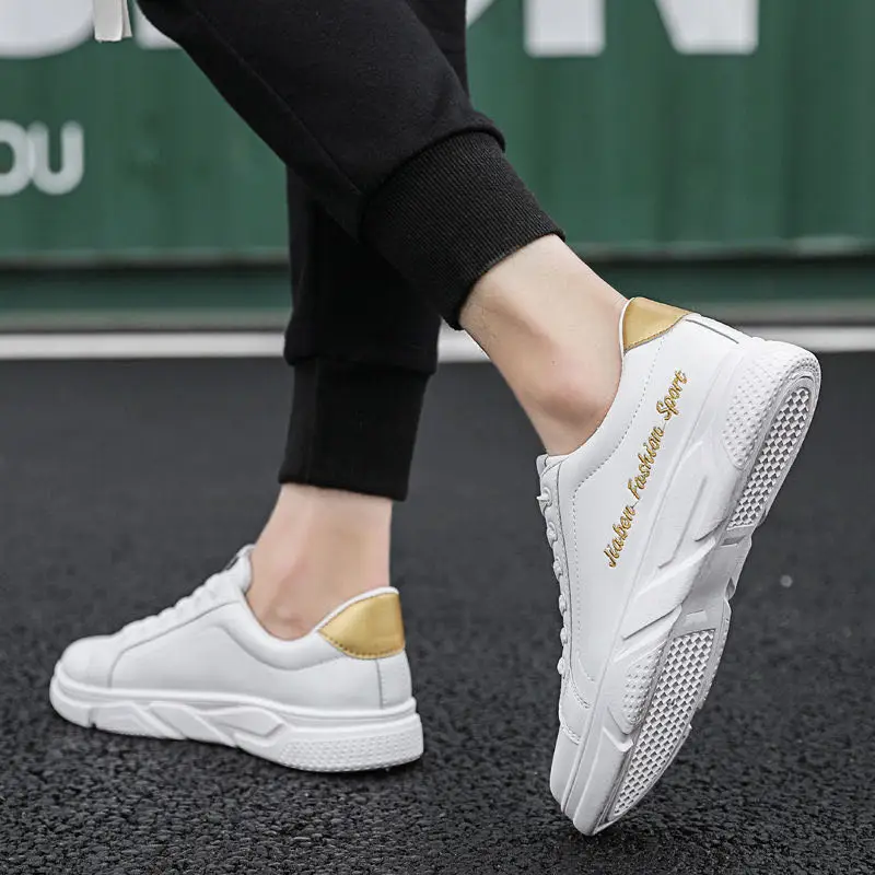 2020 Модная Повседневная Новая Корейская повседневная мужская обувь с низким