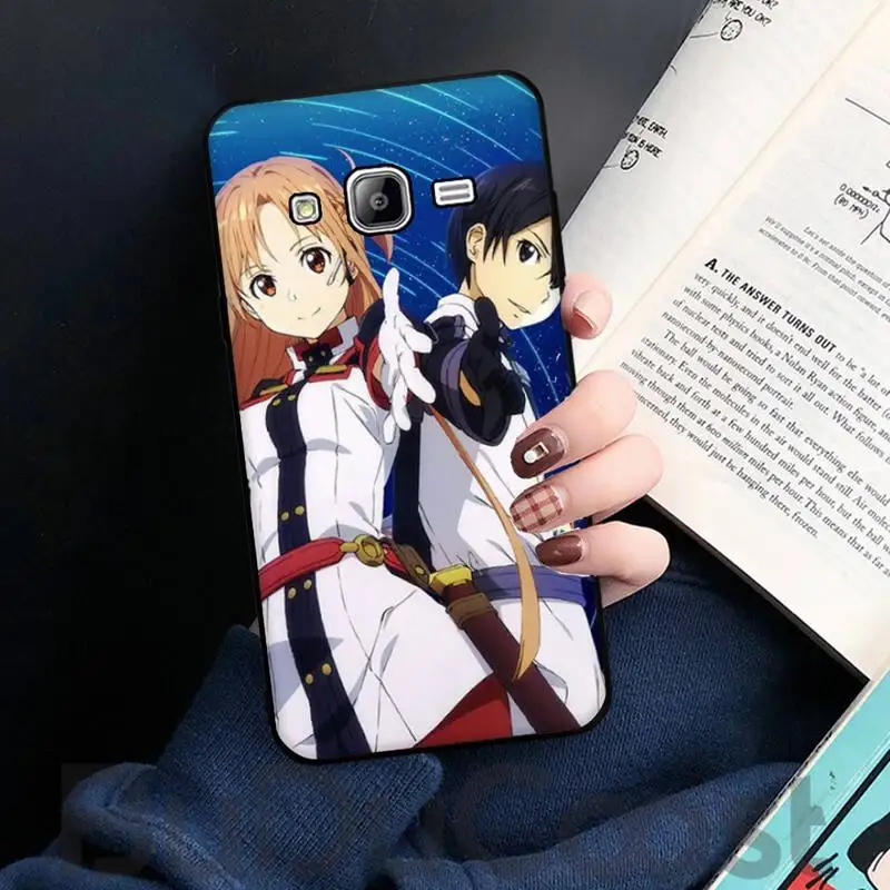 

Sword Art Online SAO anime Phone Case For Samsung Galaxy J7 J6 J8 J4 J4Plus J7 DUO J7NEO J2 J7 Prime