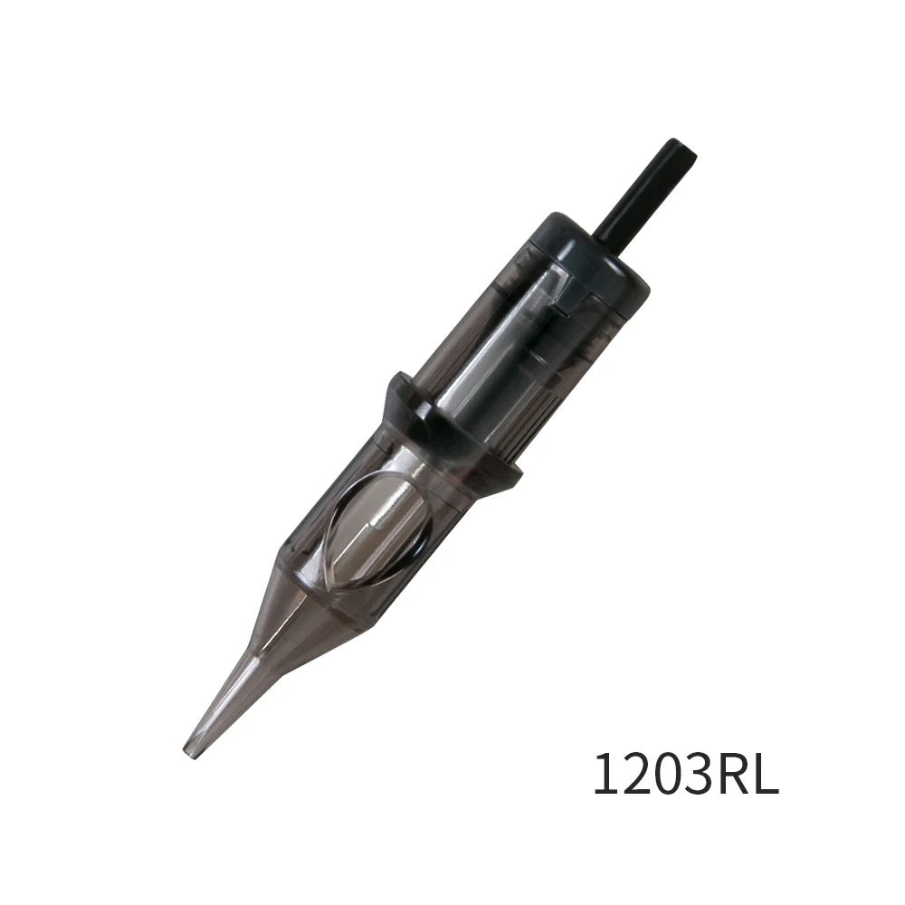 1014RL Татуировки иглы Круглые Вкладыши#12 0,35 мм для картридж для ручки и ручки 10 шт./кор - Габаритные размеры: 1014RL