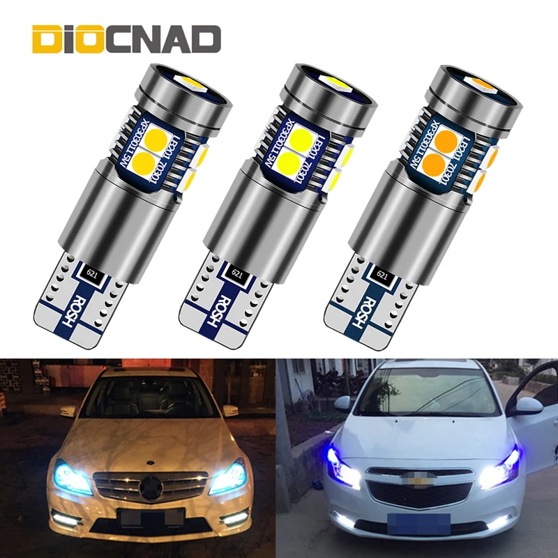 1x Автомобильный светодиодный светильник W5W T10 Canbus лампа для honda civic fit crv accord 8 jazz fiat