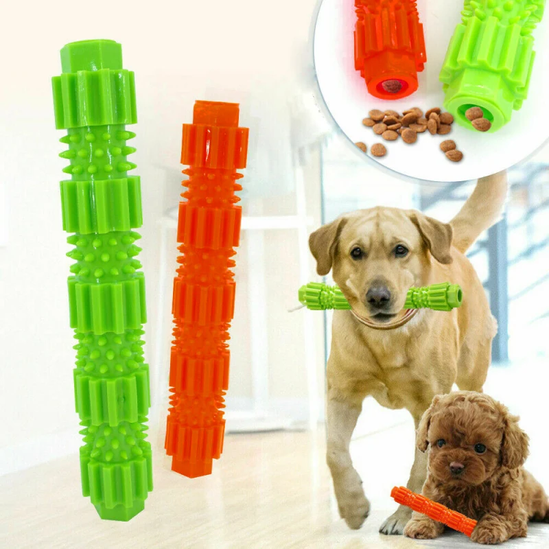 Safety TPR Dog Molar Toy Bite Resistant And Wear-resistant Pet Soothing Emotional Cat Teeth Cleaning Supplie | Дом и сад