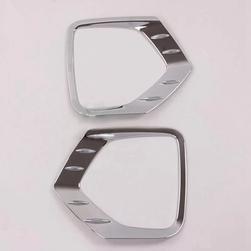 

for Hyundai Santa Fe 2019 ABS Chrome Front Foglight Fog Light Lamp Cover Trim Frame Sticker Exterior Accessories