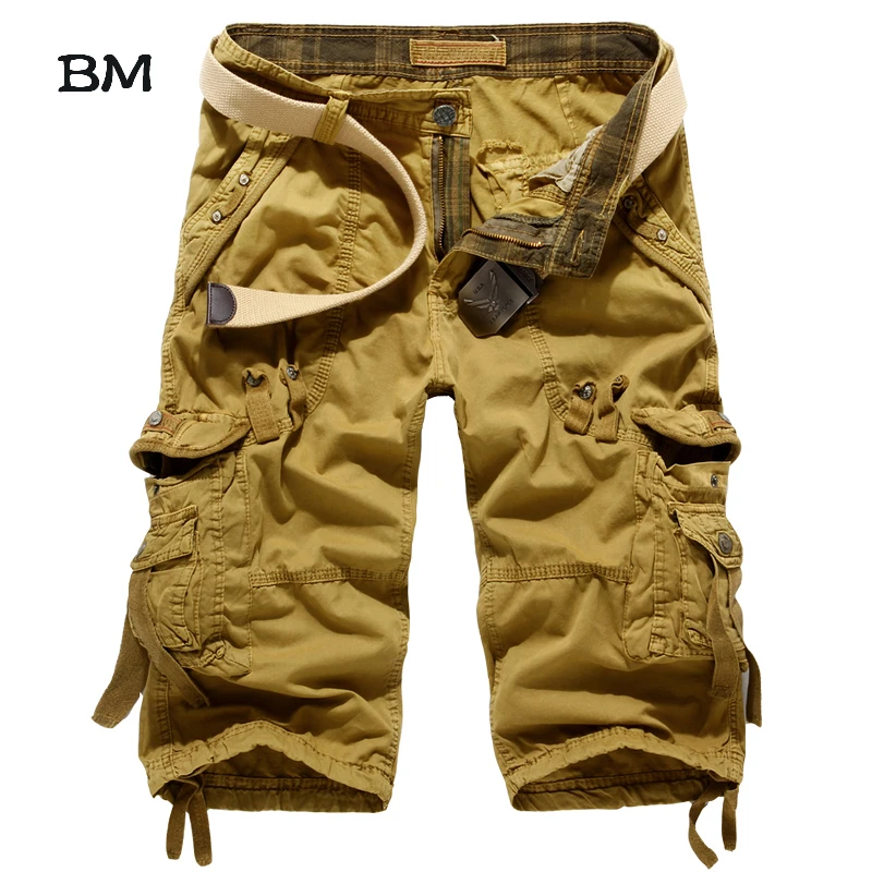 Брюки-карго мужские армейский зеленый лето 2020 | Мужская одежда