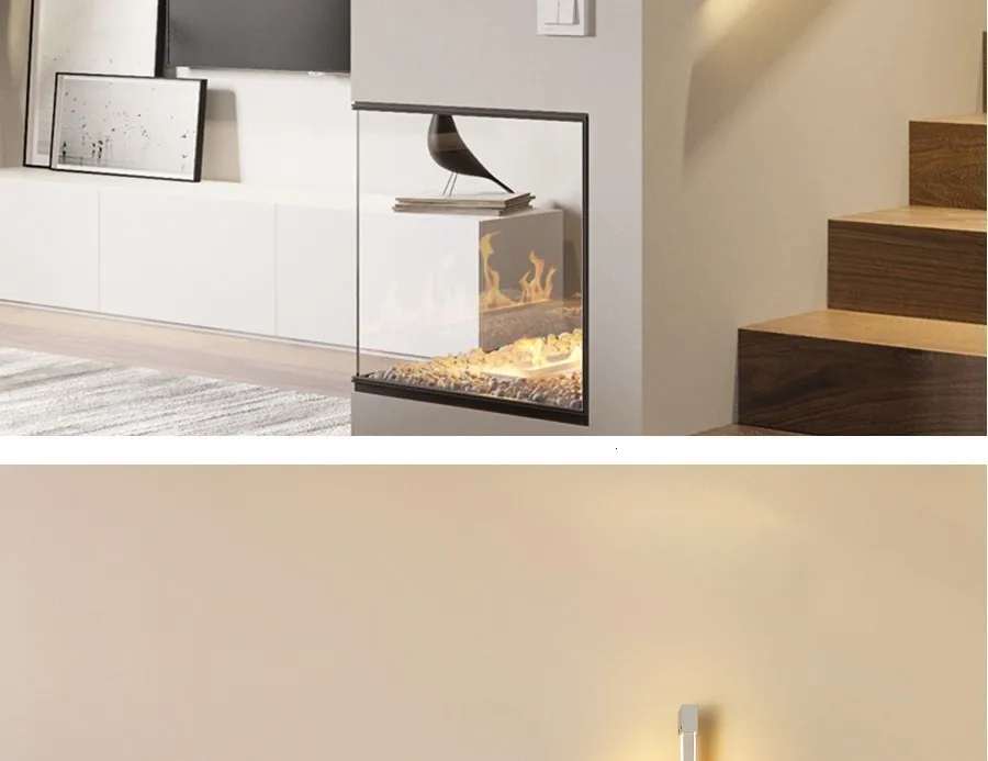 lustre настенные лампы, современный светодиодный светильник для спальни, светильник для гостиной, Светильники для помещений, теплый белый светильник, холодный белый светильник