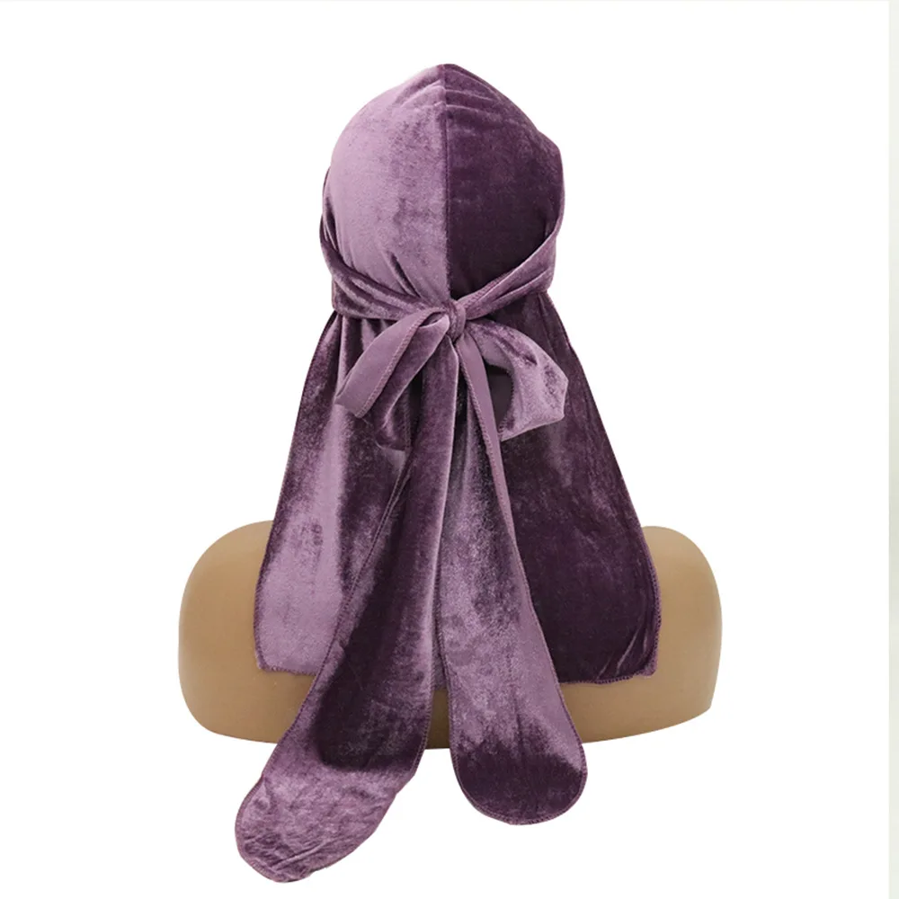 Новинка 2020 модная шапка-тюрбан из золотистого бархата мягкая эластичная шапка