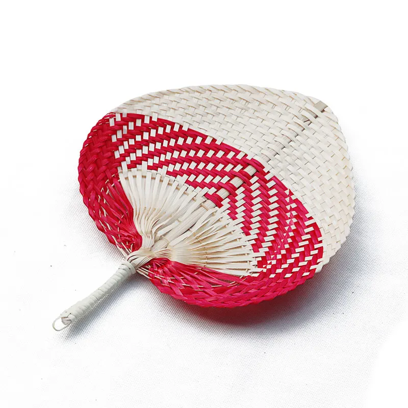 Вентилятор для охлаждения ручной работы из натурального бамбука 1